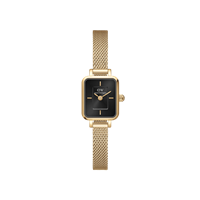 Armbanduhr Daniel Wellington Dame QUADRO MINI EVERGOLD BLUSH in Stahl DW00100652 - DW00100652